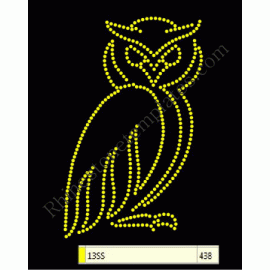 Owl large Outline Design EPS SVG
