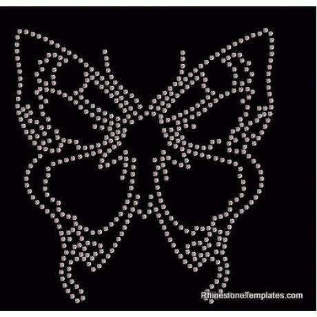 Rhinestone Butterfly 1 Download EPS SVG