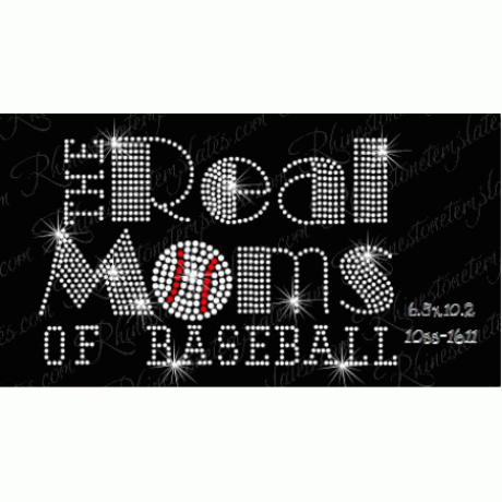 The Real Moms of Baseball Design EPS SVG