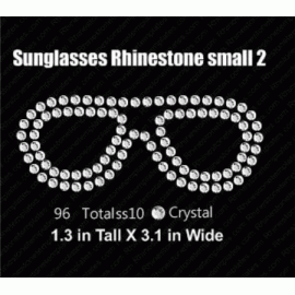 Sunglasses 2 Rhinestone Download EPS SVG