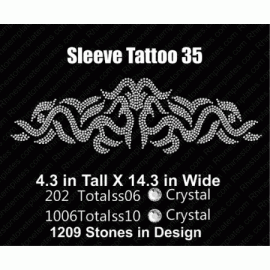 Sleeve Tattoo 35 Rhinestone Download