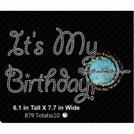 Its My Birthday Pattern Design Handset