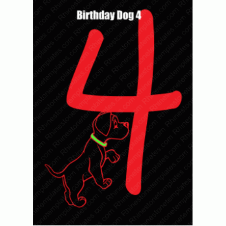 Birthday Dog 4 Download EPS SVG