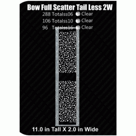 Cheer Bow Tailless Full Scatter 2 Rhinestone Download