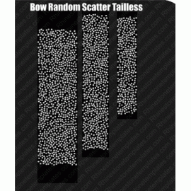 Cheer Bow Random Scatter Tailless 10ss Digital Trio