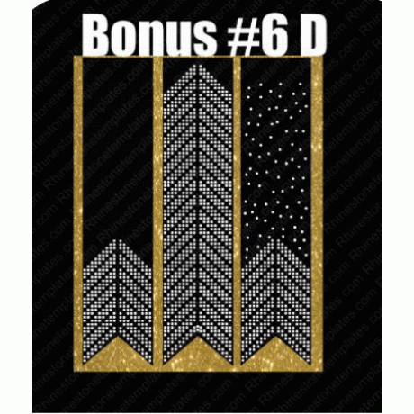 Cheer Bow Arrow Bundle 6D Rhinestone Download