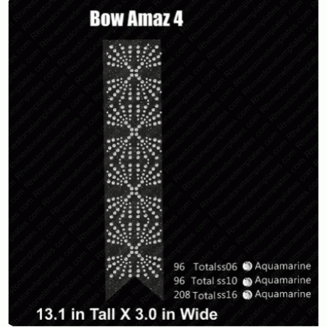 Cheer Bow Amaz 4 Rhinestone Download EPS SVG