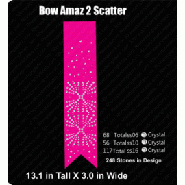 Cheer Bow Rhinestone Amaz Scatter 2 Download EPS SVG