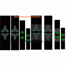 Cheer Bow Irish Bundle E Rhinestone Download EPS SVG 