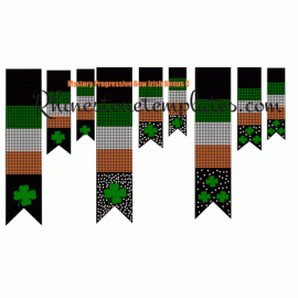 Cheer Bow Irish Bundle C Rhinestone Download EPS SVG 