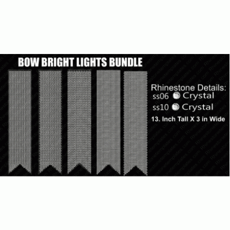 Cheer Bow Bright Lights Bundle Download EPS SVG