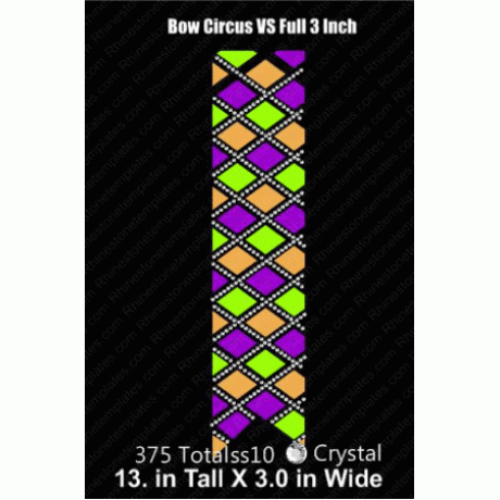 Cheer Bow Circus Full VS 3 Inch Rhinestone Download EPS SVG Cheer Bow Circus Full VS 3 Inch Rhinestone Download EPS SVG