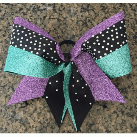 Cheer Bow Daisy 4 Rhinestone Download EPS SVG