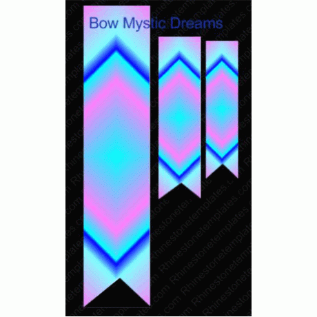 Cheer Bow Mystic Dreams Download Dye Sublimation 