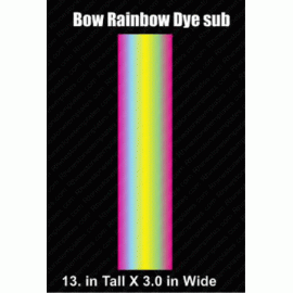 Cheer Bow Rainbow Dye sublimation Download