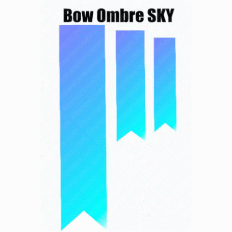 Cheer Bow Ombre Sky Trio Download