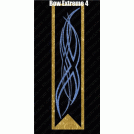 Cheer Bow Extreme 4 Rhinestone Download EPS SVG