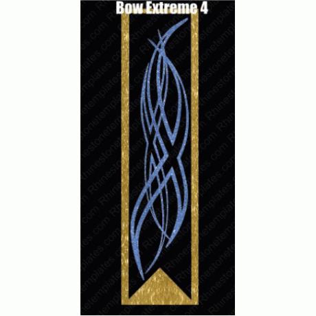 Cheer Bow Extreme 4 Rhinestone Download EPS SVG