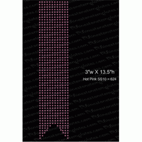 Cheer Bow Full Strip 5 Rhinestone Download EPS SVG