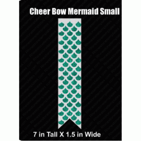 Cheer Bow Mermaid Small Download EPS SVG