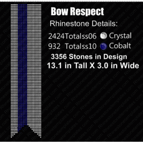 Cheer Bow Respect Rhinestone Download EPS SVG