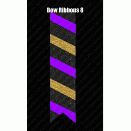Cheer Bow Ribbons 8 Download EPS SVG