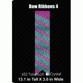 Cheer Bow Ribbons 4 Download EPS SVG