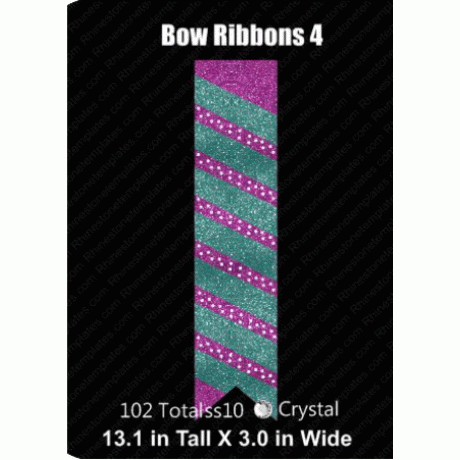 Cheer Bow Ribbons 4 Download EPS SVG