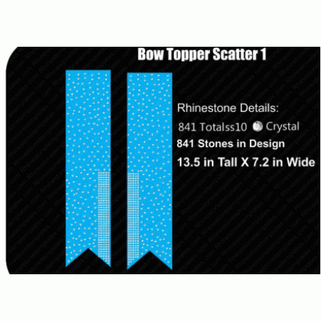 Cheer Bow Topper Scatter 1 Rhinestone Download EPS SVG Cheer Bow Topper Scatter 1 Rhinestone Download EPS SVG