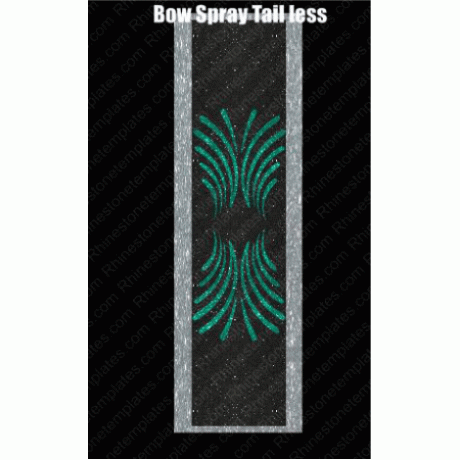 Cheer Bow Spray Tailless Download EPS SVG