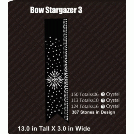 Cheer Bow Stargazer 3 Rhinestone Design Download EPS SVG Cheer Bow Stargazer 3 Rhinestone Design Download EPS SVG