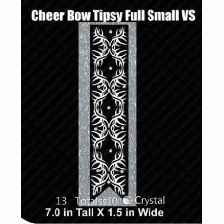 Cheer Bow Tipsy Full small VS Rhinestone Download EPS SVG Cheer Bow Tipsy Full small VS Rhinestone Download EPS SVG