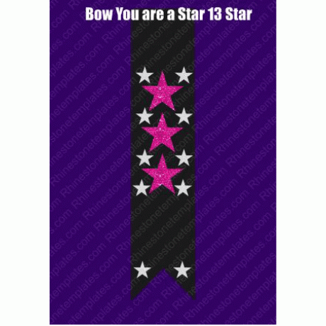 Cheer Bow You are a Star 13 Download EPS SVG