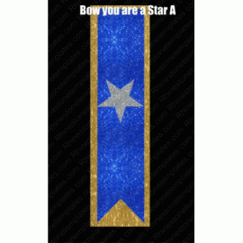 Cheer bow You are a Star A Download EPS SVG
