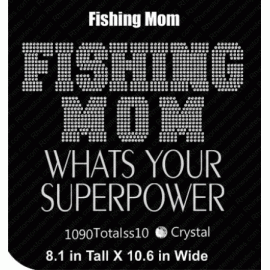 Fishing Mom whats your superpower Design Download EPS SVG