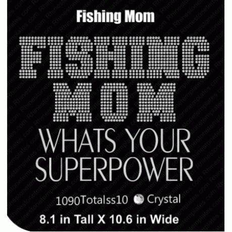 Fishing Mom whats your superpower Design Download EPS SVG