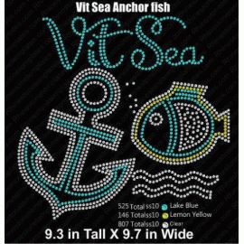 Vit Sea Rhinestone Download EPS SVG