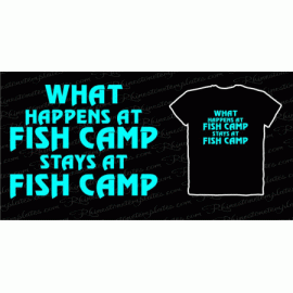 What Happens at Fish Camp Download EPS SVG