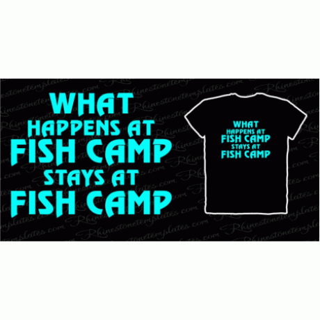 What Happens at Fish Camp Download EPS SVG