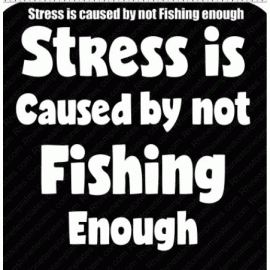 Stressed is Caused by not fishing enough Download