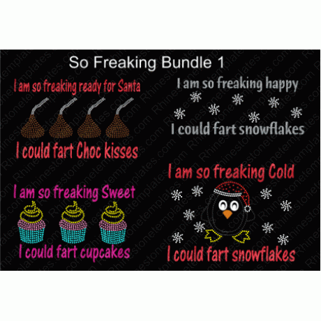 I am so freaking Bundle 1 Digital Design eps svg