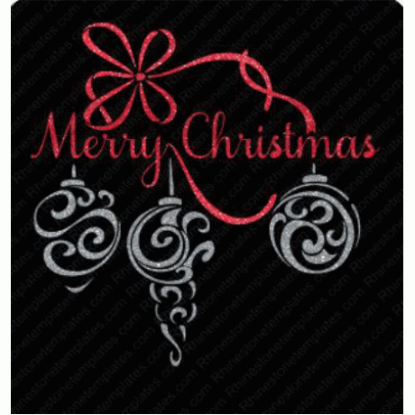 Rhinestone Christmas Digital Designs Bundle
