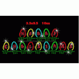 Merry Christmas Bulbs VS Rhinestone Download 