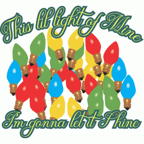 This lil light of Mine Download Dye Sublimation