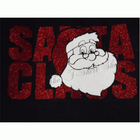Santa Claus V Knock out design Download EPS SVG