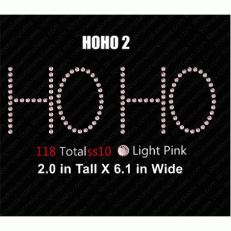 HoHo2  Rhinestone Download EPS SVG
