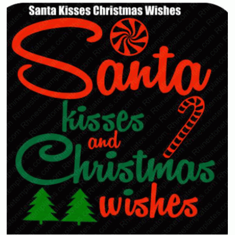 Santa Kisses Christmas Wishes Duo Download EPS SVG PLT Santa Kisses Christmas Wishes Duo Download EPS SVG PLT