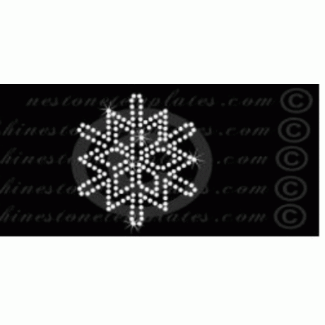 Snowflake 99 Rhinestone Download Design EPS SVG