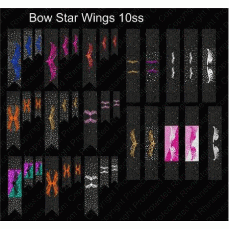 Cheer Bow Star Wings Huge Bundle EPS SVG