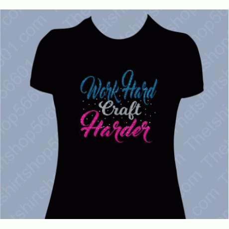 Work Hard Craft harder Digital Download EPS SVG